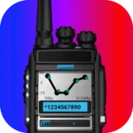 police walkie-talkie sounds android application logo